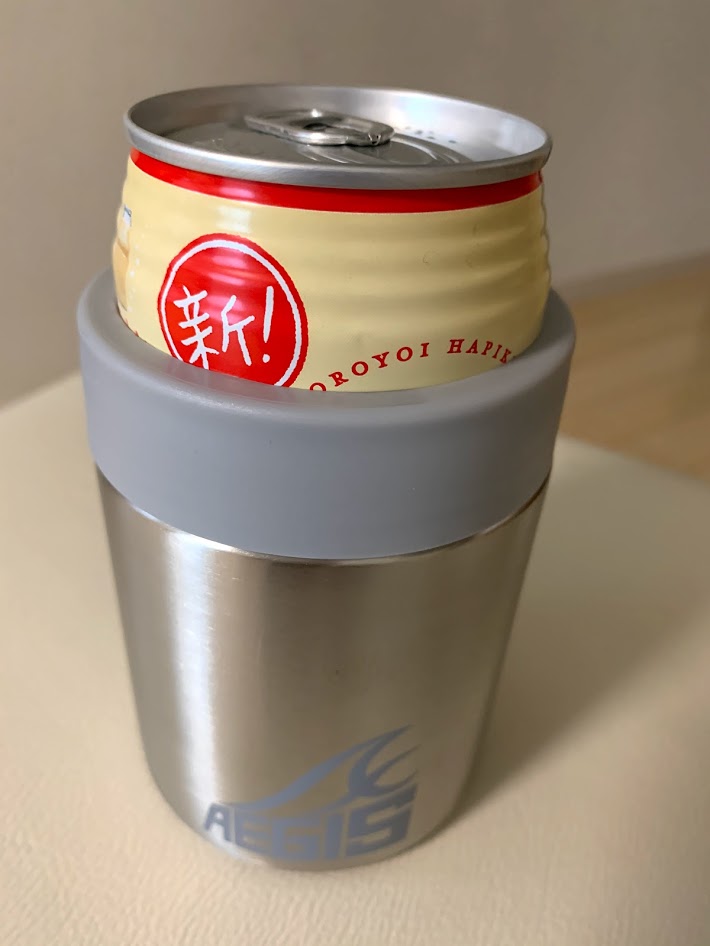 ワークマンの真空保冷缶ホルダー