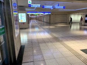 4月10日　新宿サブナード