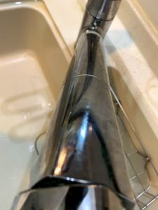 水垢　蛇口