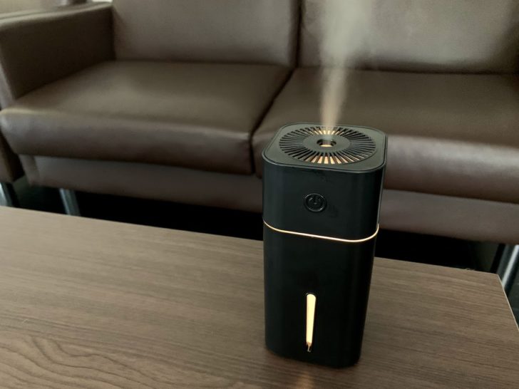 ダイソーのミニ加湿器をレビュー