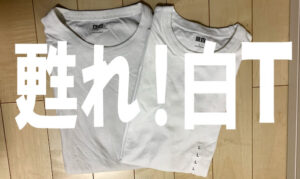 甦れ白Tシャツ！オキシクリーン・セスキ・キッチンハイターで浸け置きした結果・・・